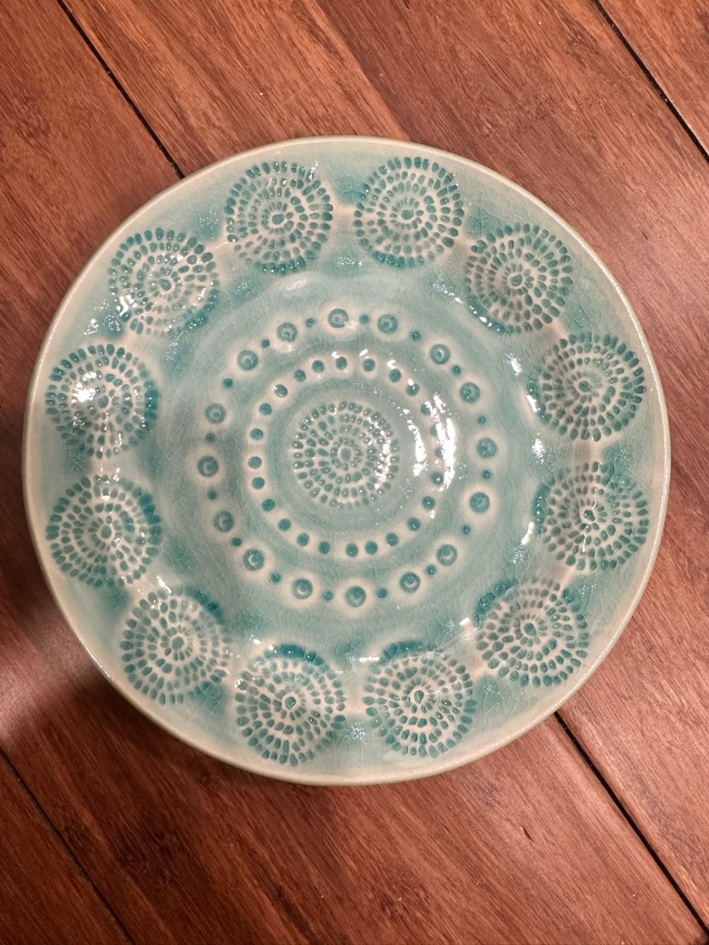 Anthropologie - Old Havana Bread Plates, Set of 4 new - Picture 6 of 6